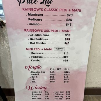 Rainbow Nails - Nail Salons Near Me - Buena Park, California