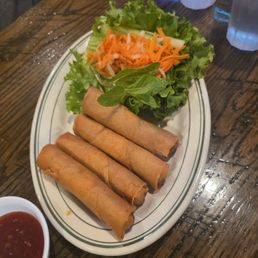 Cahrboiled Shrimp ,pork & Egg Roll with Rice Vermicelli