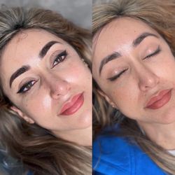 Hailey's IBeauty - Eyeliner tattoo & nano combo brows