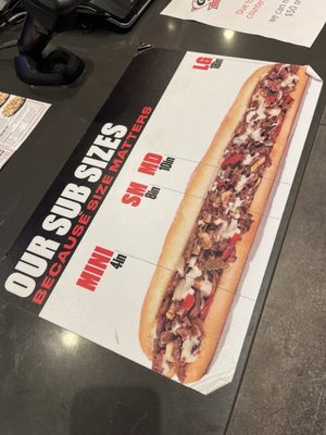 Menu photo 2 Capriotti's Sandwich Shop Henderson, NV