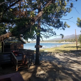 Shore Acres Lodge - From our deck. - Big Bear Lake, CA