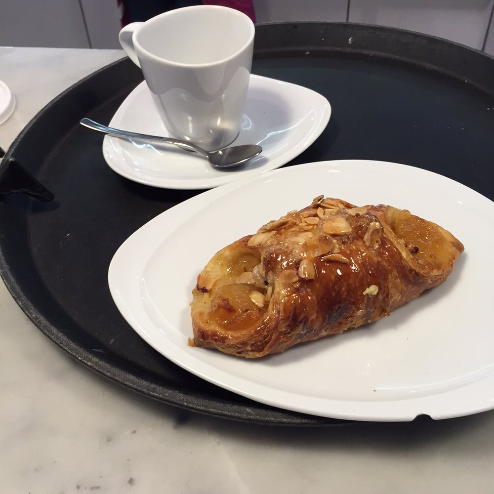 Sasha - Croissant and coffee (in the making) - Patisserie/Cake Shop Near Me - Buenos Aires, C Sasha - Croissant and coffee (in the making) - Patisserie/Cake Shop Near Me - Buenos Aires, C