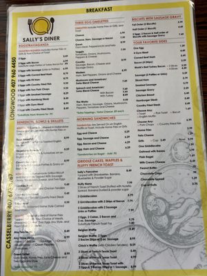 Menu photo 6 Sally’s Diner Casselberry, FL Menu photo 6 Sally’s Diner Casselberry, FL