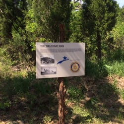 Texas Frontier Trails - 21 Historical signs tell about Early settlers to other trails and museums in the area.