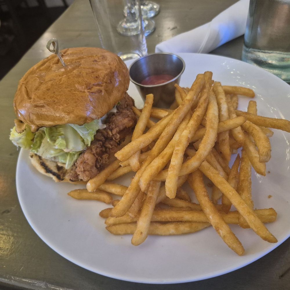 Maison Cheryl - Fried chicken ceasar sandwich - French Near Me - Arlington, Virginia