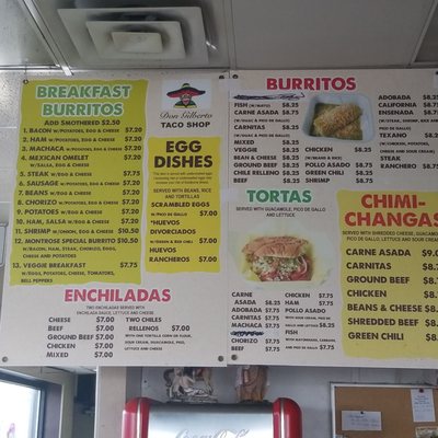 Menu photo 3 Don Gilberto Montrose, CO