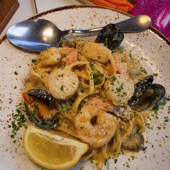Krazy Greek Kitchen - Seafood pasta - Greek Near Me - Lake Mary, Florida Krazy Greek Kitchen - Seafood pasta - Greek Near Me - Lake Mary, Florida