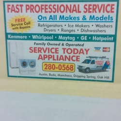 Service Today Appliance