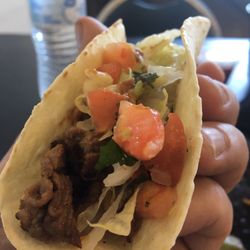 Senor Lopez - Soft steak taco.