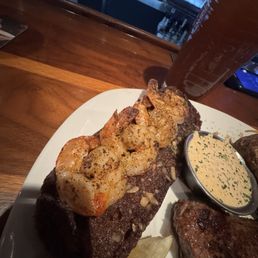 Grilled shrimps