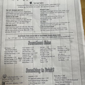 Omelette Parlor - Menu 06/23 - Breakfast & Brunch Near Me - Colorado Springs, Colorado Omelette Parlor - Menu 06/23 - Breakfast & Brunch Near Me - Colorado Springs, Colorado