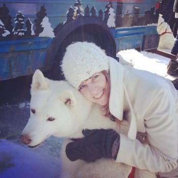 Door County Sled Dogs - Me and Cool Dog - Sledding Near Me