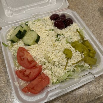 Vasilios Pizzeria - Large Greek Salad - Pizza Near Me - Holly Hill, South Carolina Vasilios Pizzeria - Large Greek Salad - Pizza Near Me - Holly Hill, South Carolina