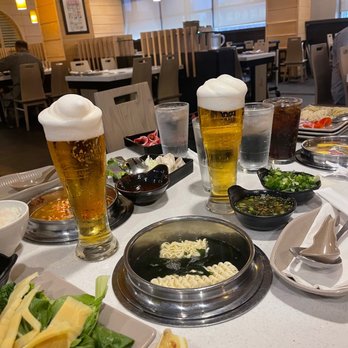 Spring Shabu-Shabu - Frozen Beer, veggies and dashi broth. - Japanese Near Me - Flushing, New York Spring Shabu-Shabu - Frozen Beer, veggies and dashi broth. - Japanese Near Me - Flushing, New York