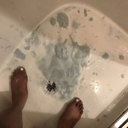 Washing remaining dye after stylist washed three times