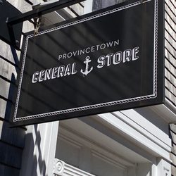Provincetown General Store - Outside sign.