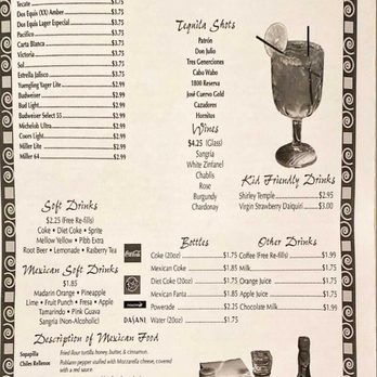 Casa Lupita - Menu - Beverages - Mexican Near Me - New Bremen, Ohio Casa Lupita - Menu - Beverages - Mexican Near Me - New Bremen, Ohio
