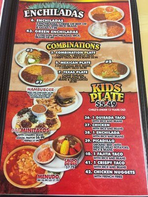 Menu photo 3 Taqueria Jalisco 3 San Antonio, TX