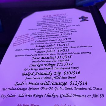 The Nest - Happy hour menu - Bars Near Me - Indian Wells, California The Nest - Happy hour menu - Bars Near Me - Indian Wells, California