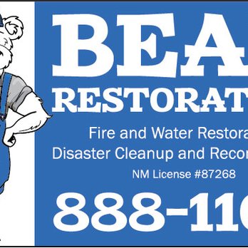Bear Restoration - full logo - Damage Restoration Near Me - Albuquerque, New Mexico