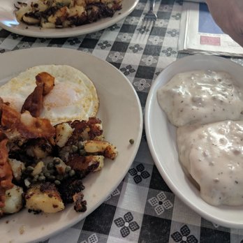Colonel's Cafe - Eggs, bacon, Colonel's potatoes and biscuits and gravy - American Near Me - Knoxville, Tennessee Colonel's Cafe - Eggs, bacon, Colonel's potatoes and biscuits and gravy - American Near Me - Knoxville, Tennessee