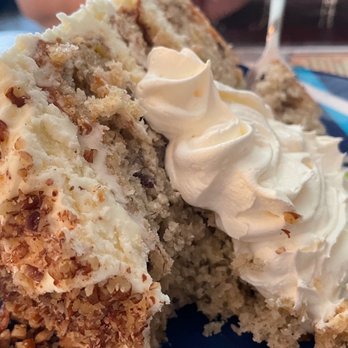 Amy's On the Avenue - Hummingbird cake was so moist and delicious. Large portion too! - Coffee & Tea Near Me - Crystal River, Florida