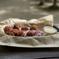 The Shack at The Hideaway in Hull Bay - Mahi bites
