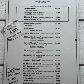 Acropolis Steakhouse - Menu 11/25 - Steakhouses Near Me - Portland, Oregon Acropolis Steakhouse - Menu 11/25 - Steakhouses Near Me - Portland, Oregon