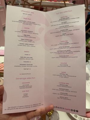 Menu photo 1 Hello Kitty Cafe Irvine, CA
