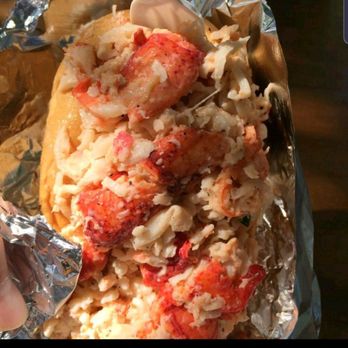 Monsta Lobsta - Someone's photo mentioning imitation crab, the next picture I circled fine shreds , lobster meat does not shred like that. - Food Trucks Near Me