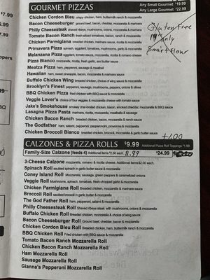 Menu photo 2 Brooklyn Express Pizza & Pasta Irmo, SC Menu photo 2 Brooklyn Express Pizza & Pasta Irmo, SC