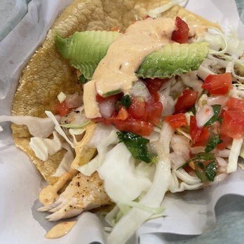 The Taco Stand - PESCADO TACO (MAHI MAHI) - Mexican Near Me - Orange, California