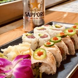 Seared Fatty Salmon Appetizer
