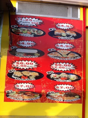 Menu photo 3 Taqueria Mexico Express Memphis, TN Menu photo 3 Taqueria Mexico Express Memphis, TN
