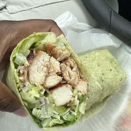 Grilled Chicken Spinach Wrap
