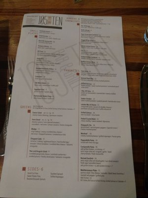 Menu photo 8 105-Ten Bar & Grill Briarcliff Manor, NY