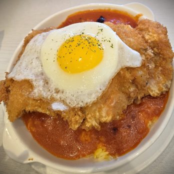 Phoenix Restaurant - Deep fried pork cutlet w/ sunny side up egg and fried rice. - Chinese Near Me - Markham, Ontario