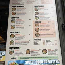 Pitaya - Menu