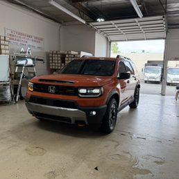 Honda Passport after tinting