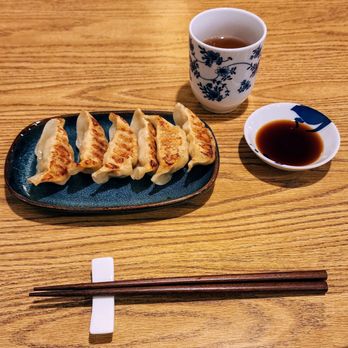 Matsunaga - Hot tea with Yaki Gyoza ($10, 2/11/25) - Japanese Near Me - Mountlake Terrace, Washington Matsunaga - Hot tea with Yaki Gyoza ($10, 2/11/25) - Japanese Near Me - Mountlake Terrace, Washington