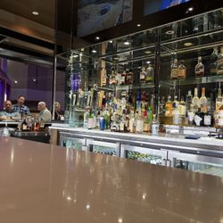 View from the bar - the restaurant has a nice vibe.
