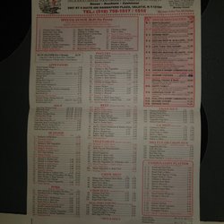 Kings Wok - Menue