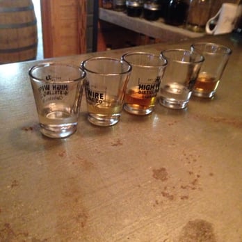 High Wire Distilling - Tasting! From left. Vodka, rum, whiskey, gin and gin. Great place. Great people. - Beer, Wine & Spirits Near Me - Charleston, South Carolina High Wire Distilling - Tasting! From left. Vodka, rum, whiskey, gin and gin. Great place. Great people. - Beer, Wine & Spirits Near Me - Charleston, South Carolina