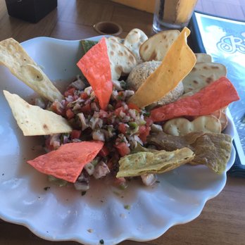 Buzzard's Roost Grill & Pub - Ceviche Nacho! - Seafood Near Me - Key Largo, Florida