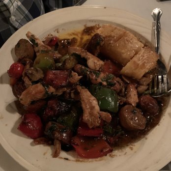 Uricchio's Trattoria - Chicken And Sausage Alla Nick - Italian Near Me - Bakersfield, California Uricchio's Trattoria - Chicken And Sausage Alla Nick - Italian Near Me - Bakersfield, California