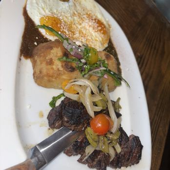 Ghost Ranch - Brunch - skirt steak and eggs - Cocktail Bars Near Me - Tempe, Arizona Ghost Ranch - Brunch - skirt steak and eggs - Cocktail Bars Near Me - Tempe, Arizona