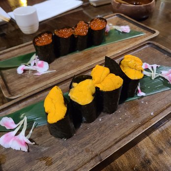 M Sushi Bistro - Uni and ikura nigiri - Sushi Bars Near Me - Lodi, California M Sushi Bistro - Uni and ikura nigiri - Sushi Bars Near Me - Lodi, California