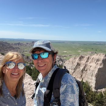 Badlands National Park - The view at the end of the Notch, overlooking the White River Valley - Parks Near Me - Interior, South Dakota Badlands National Park - The view at the end of the Notch, overlooking the White River Valley - Parks Near Me - Interior, South Dakota