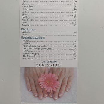 NRV Nails & Spa - Price menu - Nail Salons Near Me - Blacksburg, Virginia