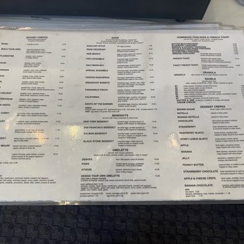Crepes On Cole - Menu - 1 of 2 - Creperies Near Me - San Francisco, California Crepes On Cole - Menu - 1 of 2 - Creperies Near Me - San Francisco, California